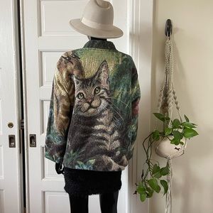 Sugar street weavers woven tapestry jacket